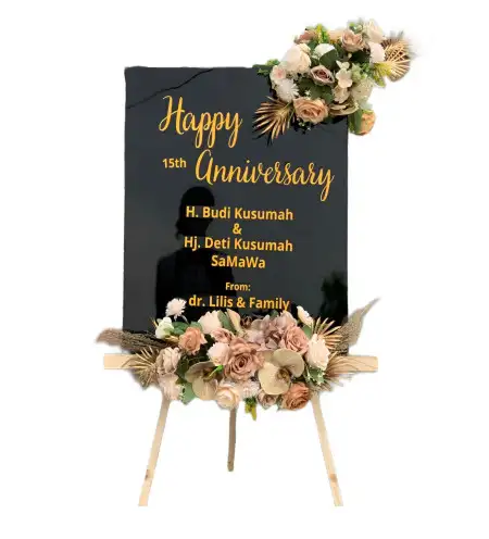 Papan Bunga Akrilik Cipetung